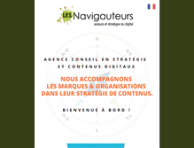 Tablet Screenshot of lesnavigauteurs.fr